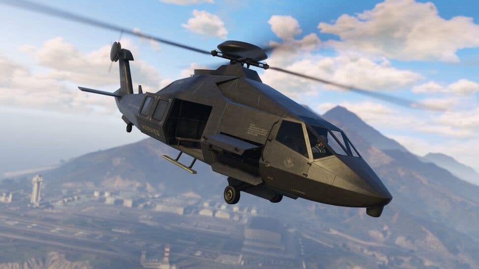 GTA 5 helicopters - list of all helicopters from GTA V